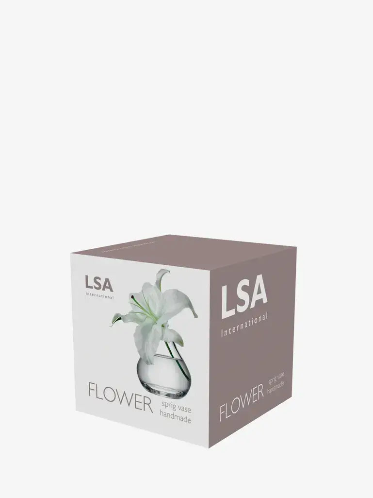 LSA International Flower Sprig Vase